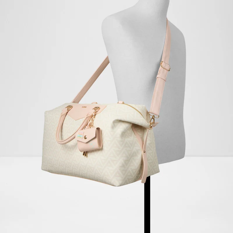 ALDO  TRAVEL Monogram Patterned Duffle Bag for Women | Best Price UAE